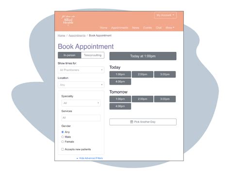Generate your appointment booking website with AI in .